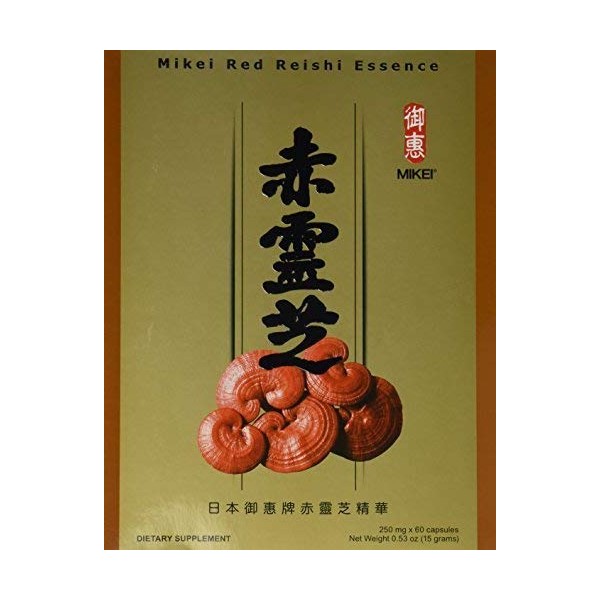 Mikei Red Reishi - 60 Capsules by mikei