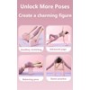 YHIXYUNAZ Yoga Blocks 2 PKS Set Non-Slip High Density Fitness