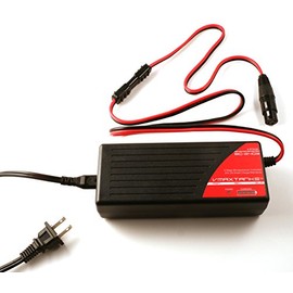 BC2403 + XLR 3 Pin Female Connector: VMAX BC2403 24V 3 Amp 4-Stage Smart Battery Charger and Maintainer