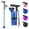 BigAlex Folding Walking Cane for Elderly Adjustable & Portable Walking