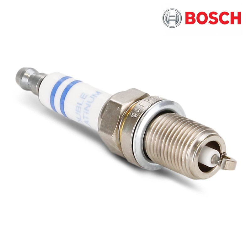 2 x Original BOSCH 0242245576 Spark Plugs Compatible with Golf
