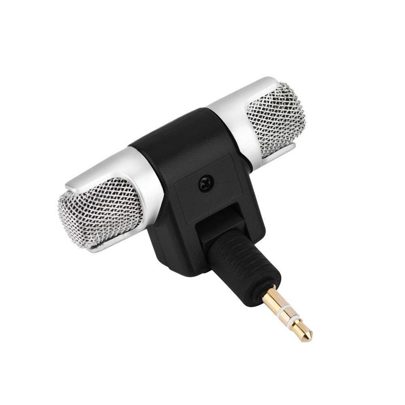 Stereo Microphone External Stereo Microphone Microphone 3.5mm Gold Plated Plug