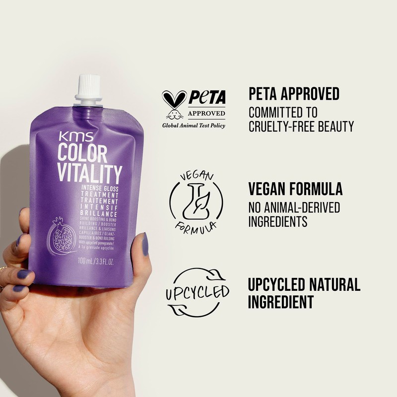 KMS ColorVitality Intense Gloss Treatment for Shiny Hair, 100ml