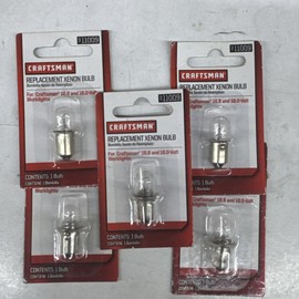 Craftsman Replacement XENON BULB 11009 for 16.8V 18V Work lights 5 Pack