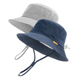 FURTALK Baby Sun Hat Toddler Boys Girls Bucket Hat for Kids 0-5 Years UPF 50+ Sun Protective Child Summer Beach Hats