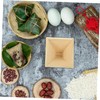 BIUDECO DIY Mold Wooden Rice Dumpling Mould for Easy Beautiful