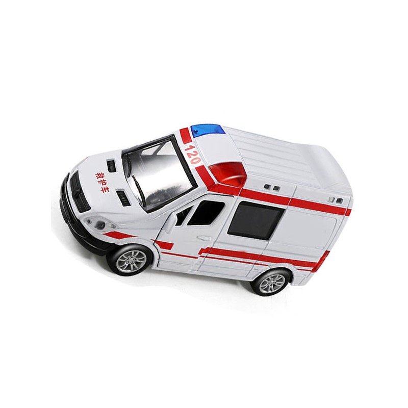 Ambulance Toy Car High Simulation Emergency Vehicle Toy with Light