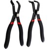 zhihu Push Pin Pliers 2-Piece Set 30° 80° Clip Pliers