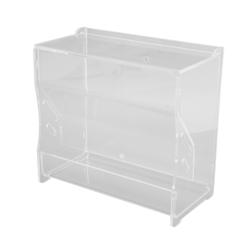 Rutin Chicken Feeder Automatic Clear Acrylic Bird Cage Feeder for