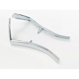 Max Performance 1968 1969 Pontiac GTO LeMans Vinyl Top Moldings End Caps 68-69 Mouldings PAIR!