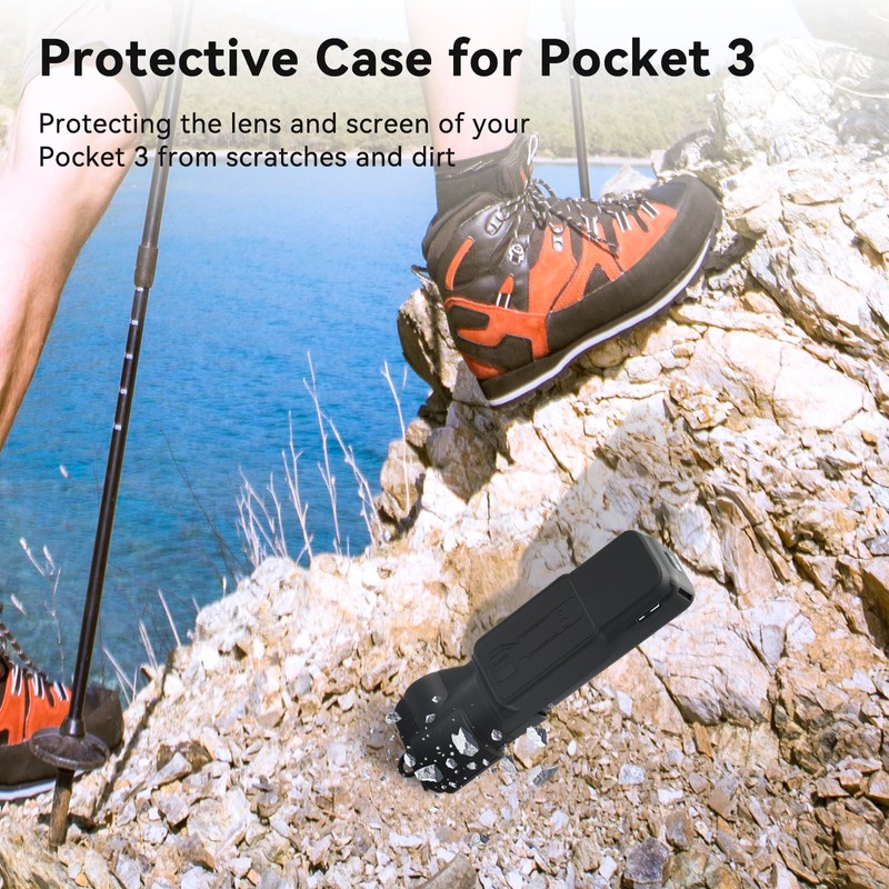 UTEBIT Screen Protective Cover for DJI Osmo Pocket 3 Accessories
