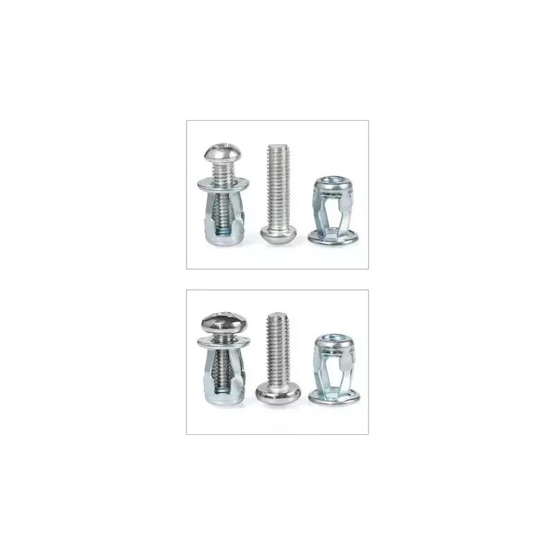 generic Tornillo De 40 Piezas Con Tuerca De Chapa De