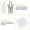 UFURMATE Shutter Repair Pin, 52Pcs White Replacement Repair Pin for