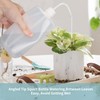 Axigundaone 6 Pcs Plastic Tattoo Wash Bottles Clear, 1000ml/34oz Plastic