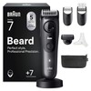 Braun Beard Trimmer Series 7, +7 Barbering Tools, Mens Beard