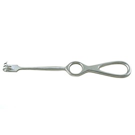 Volkman Retractors 8.5" Blunt 3-Prongs Ring Handle | Medixplus