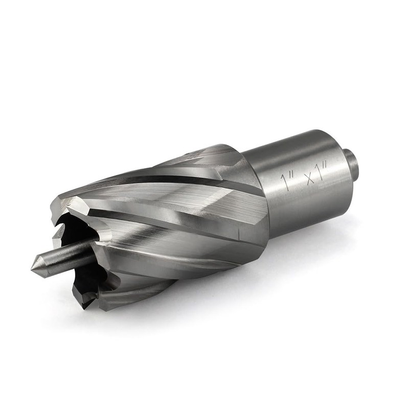 Annular Cutter JESTUOUS 1 Inch Cutting Diameter 3/4 Weldon Shank