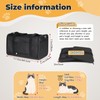 YUDODO 25 lbs Lightproof Soft Sided Large Cat Carrier for