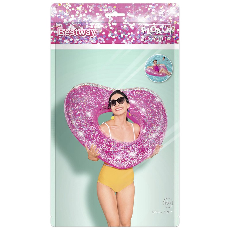 Bestway Assorted Glitter Swim Rings