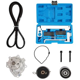 1.8 Timing Belt Kit & Engine Timing Tool Kit w/Water Pump TCK338 KM6340