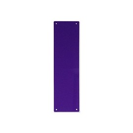Focus Plastics DOOR FINGER PLATE- 11 COLOURS (Purple)