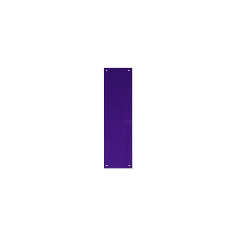 Focus Plastics DOOR FINGER PLATE- 11 COLOURS (Purple)