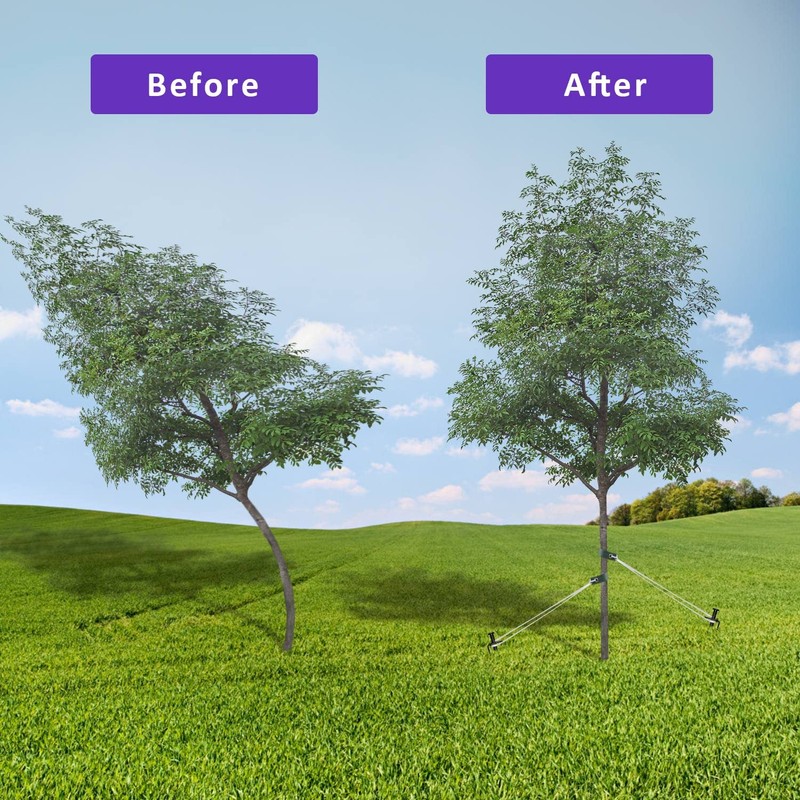 Heavy Duty Steel Tree Stake Kits,Tree Staking and Supports Kits