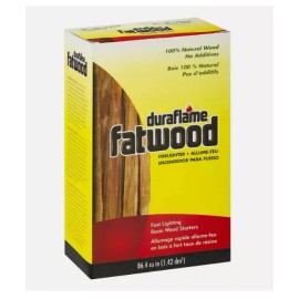 Duraflame 2lbs Natural Pine Fatwood Duraflame Resin-Rich  Fire Lighter Kindling Sticks