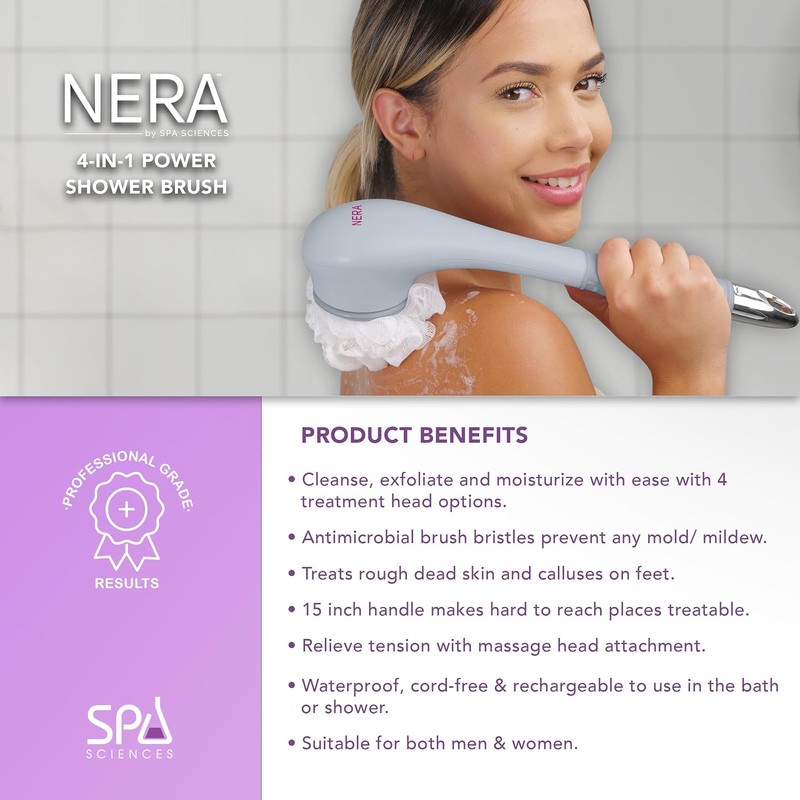 Spa Sciences NERA - Cepillo de ducha corporal 4 en