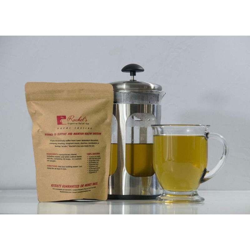 (60 Bags/120 Cups) Rachel’s Tea: Turmeric, Wild Yam, Ginger, Marshmallow,