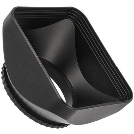 CELLONIC DV Video Lens Hood Compatible with Diameter 58 mm Universal Filter Thread Diameter 58 mm Lens Sun Visor Camera Lens Hood