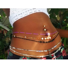 Waist Beads - Color: Gold