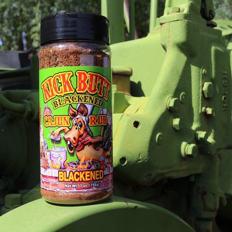 Kick Butt Gourmet Cajun Seasoning Spice Shaker - Spicy Cajun