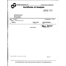 Dark French Low Acid Organic Coffee - Ground 1lb