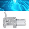 Gear Motor Speed Reduction Worm Self Locking M6 Thread 50mm