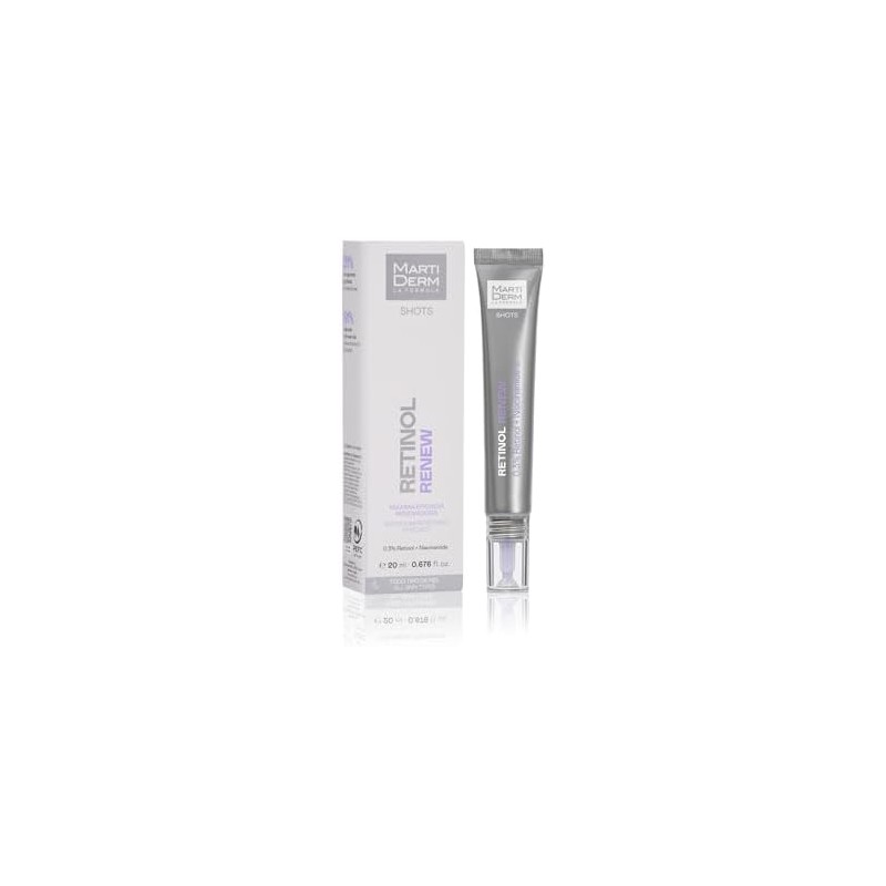 MartiDerm Shot Retinol al 0.3 puro, Piel más uniforme, 20ml