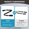 SGQTZDZQ Ski Straps, Easy to Use Ski Ties for Effortless