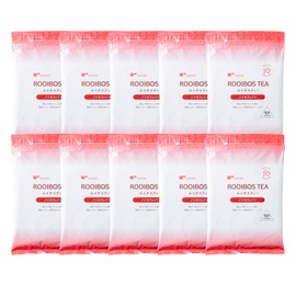 Tea Life Rooibos Tea 101 Pieces x 10 Bags Set, Caffeinated Tea Bags