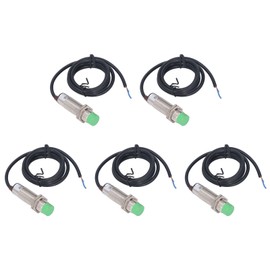 M18 Inductive Proximity Sensor Non Contact Red LED 2 Wire Normally Closed Proximity Switch 10‑36VDC