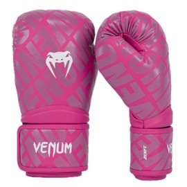 Venum, Contender 1.5 XT Boxing Gloves, Unisex Adult, 8 Oz, White/Pink