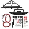 1/10 RC Metal Front Rear Bumper with LED Light Kit