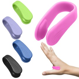 Colorich Skills Panic Attack Aid, Acupressure Ring, Acupressure Ring Set, Anxiety Disorder Aid, Portable Acupressure Bracelet for Stress Relief and Tension, Pack of 5