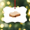 CafePress Peanut Butter and Jelly Sandwich Ornament Scroll Holiday Ornament