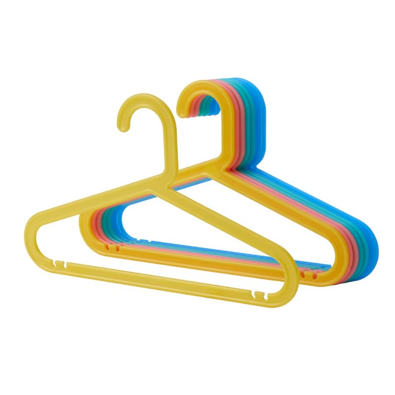 Ikea BAGIS Children's coat-hanger, assorted colors- (24 Pack)