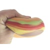 1 Hamburger Stretchy Squishy Squeeze Stress Ball Soft Doh Filling