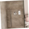 Operitacx Adjustable Wall Mounted Suction Shower Head Bracket Punch Base