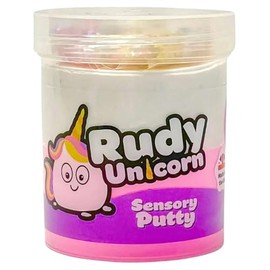 Putty Pals Collection - Rudy Unicorn Slime Party Sensory Putty Clay Creative Art- Educational Stress Relief Toys for Girls Boys Kids- Best Toys Gifts