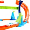 Hot Wheels Flip & Jump Through The Corkscrew Loop Track