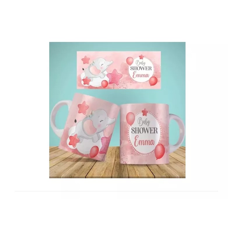 Like Shop 50 Tazas Personalizadas Recuerdo Para Baby Shower