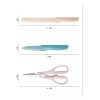 KH Cuchillos Set De 6pz Color Pastel Tijeras Cocina Regalo